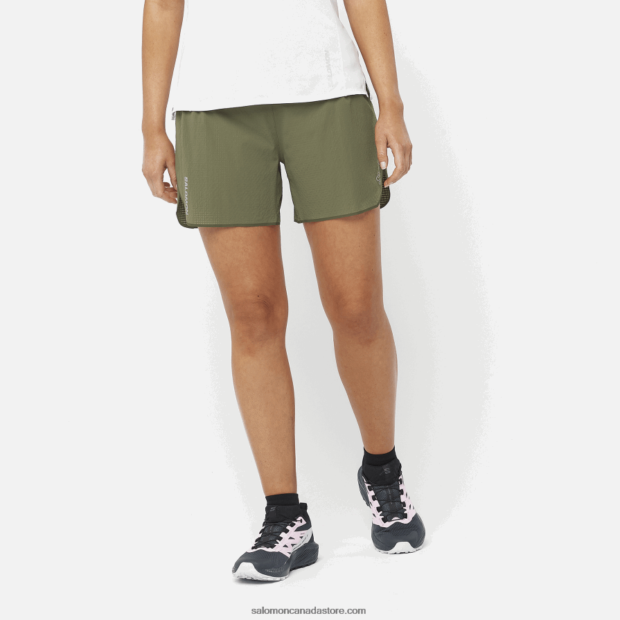 Women's Shorts - Sense Aero 5 Salomon Grape Leaf X6B4FZ960
