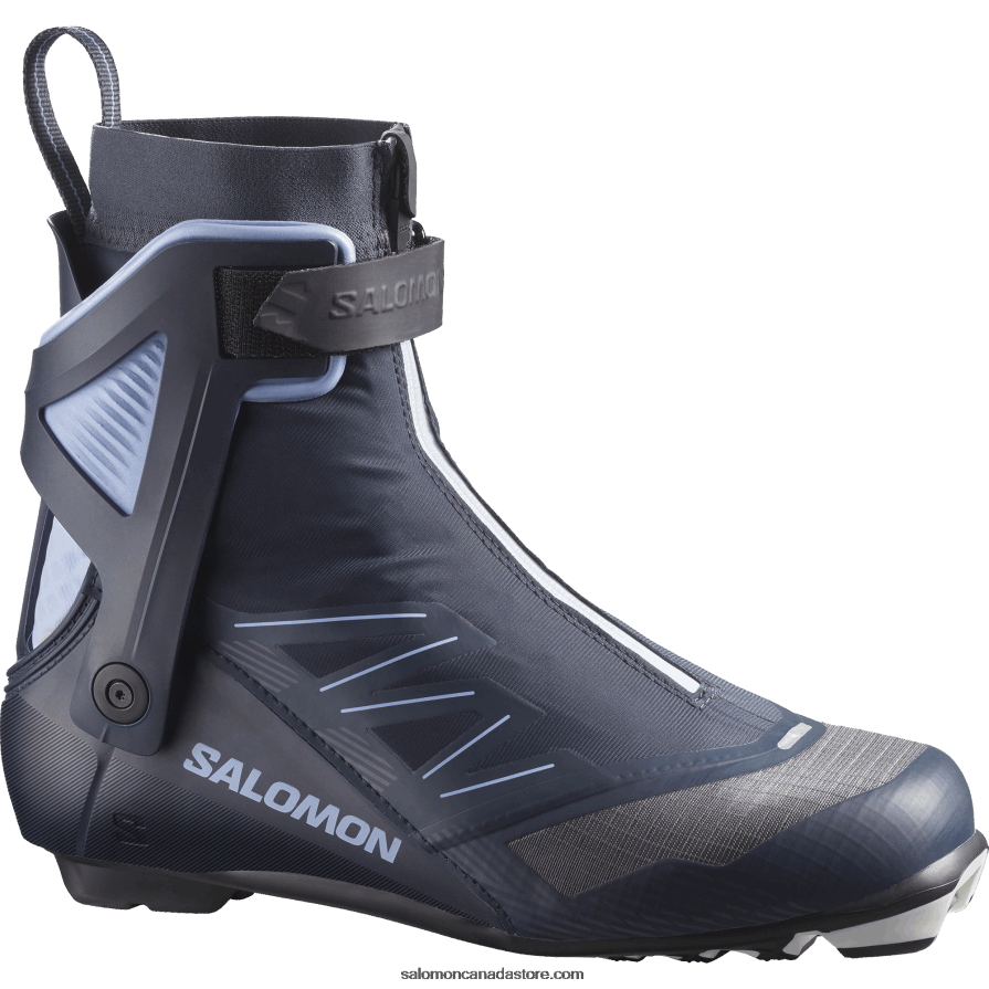 Women's Skating Nordic Boots - Rs8 Vitane Salomon Dark Navy/Ebony/Kentucky Blue X6B4FZ1336