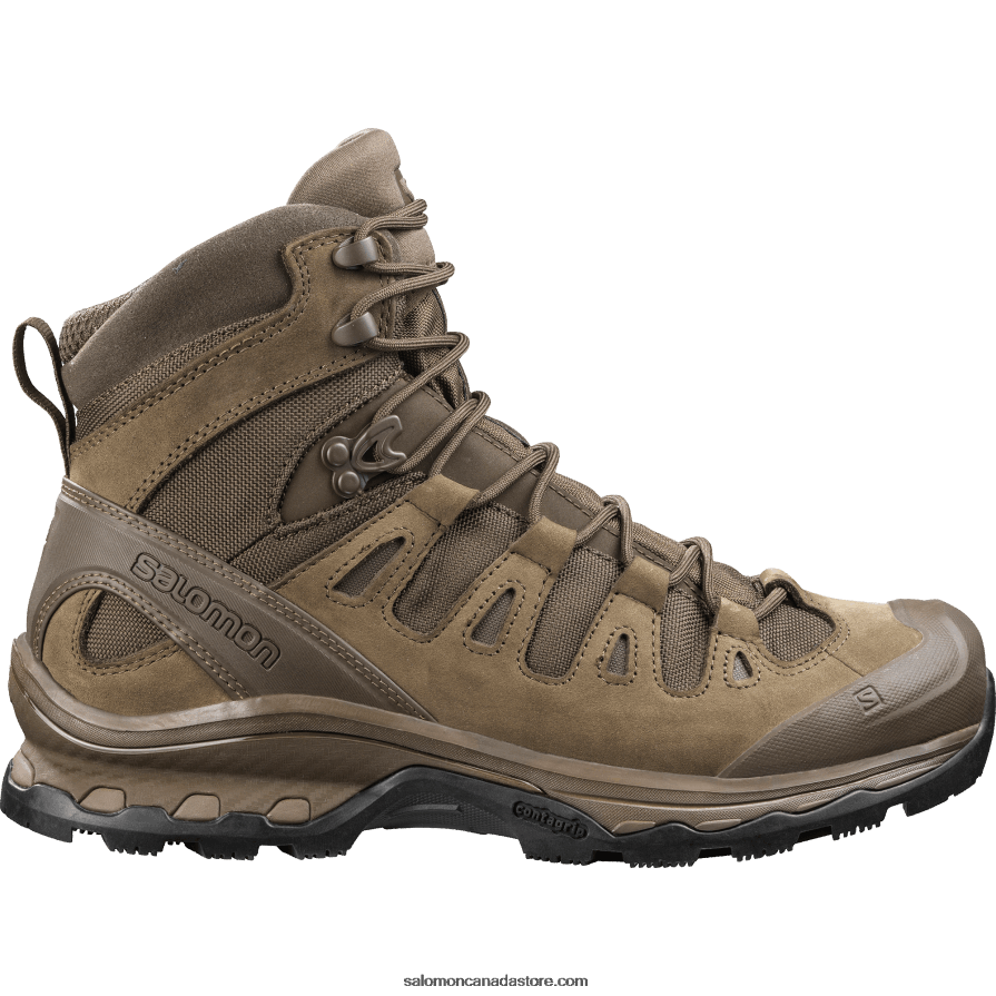 Women's Forces Shoes - Quest 4D Forces 2 En Salomon Earth Brown X6B4FZ820