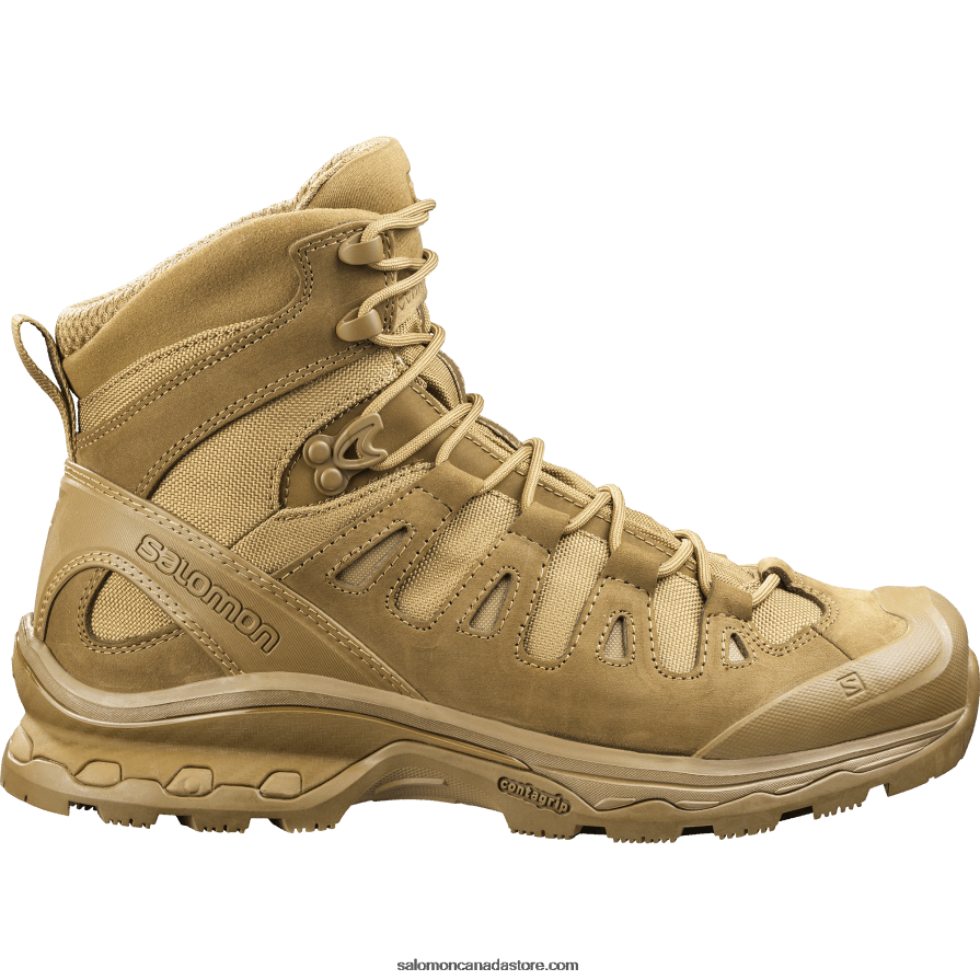 Women's Forces Shoes - Quest 4D Forces 2 Salomon Coyote Brown X6B4FZ808
