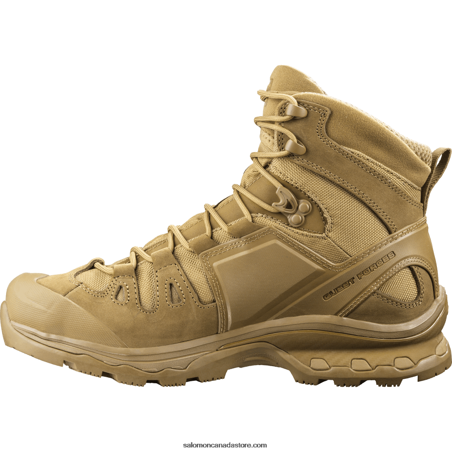 Women\'s Forces Shoes - Quest 4D Forces 2 Salomon Coyote Brown X6B4FZ808