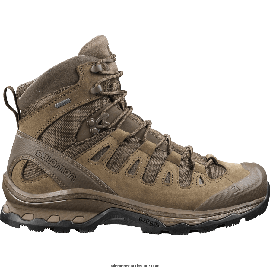 Women's Forces Shoes - Quest 4D Gore-Tex Forces 2 En Salomon Earth Brown X6B4FZ805
