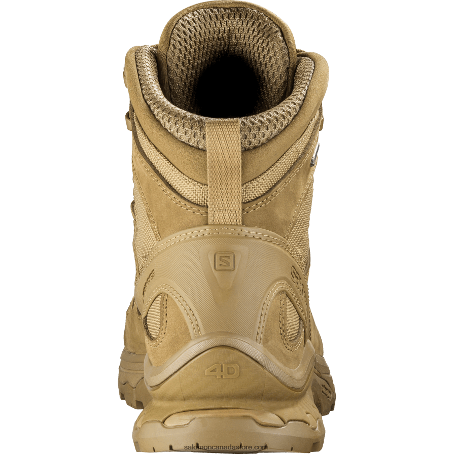 Women\'s Forces Shoes - Quest 4D Gore-Tex Forces 2 Salomon Coyote Brown X6B4FZ807