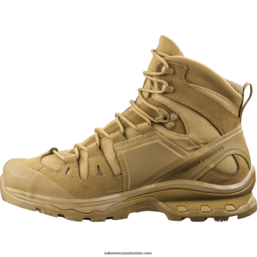 Women\'s Forces Shoes - Quest 4D Gore-Tex Forces 2 Salomon Coyote Brown X6B4FZ807