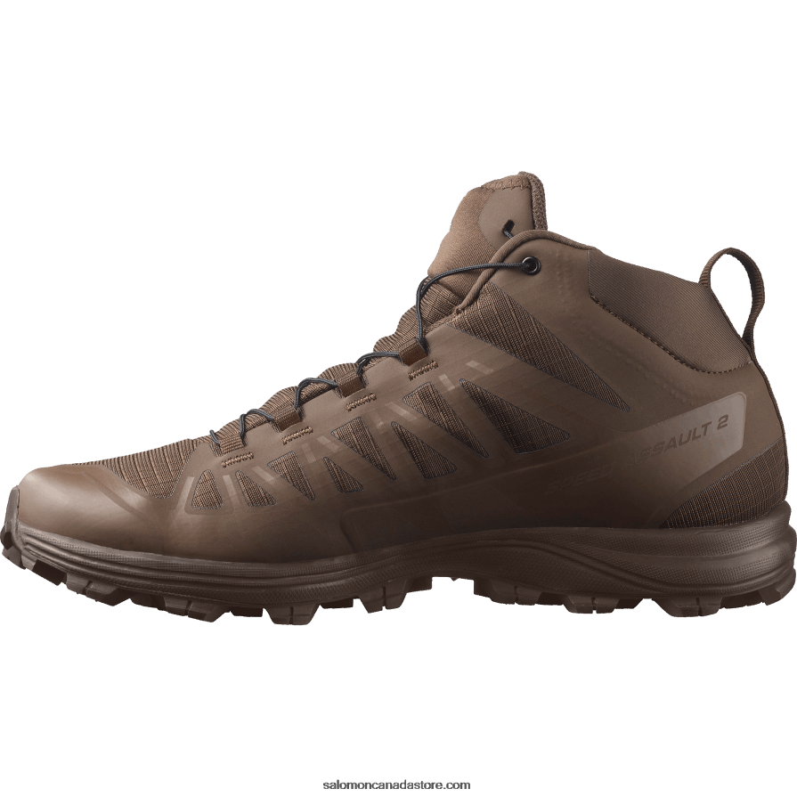 Women\'s Forces Shoes - Speed Assault 2 Salomon Earth Brown X6B4FZ800