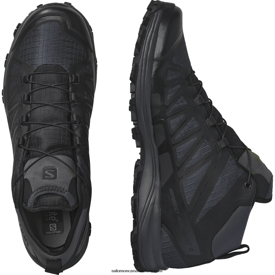 Women\'s Forces Shoes - Speed Assault 2 Salomon Wolf/Black X6B4FZ802