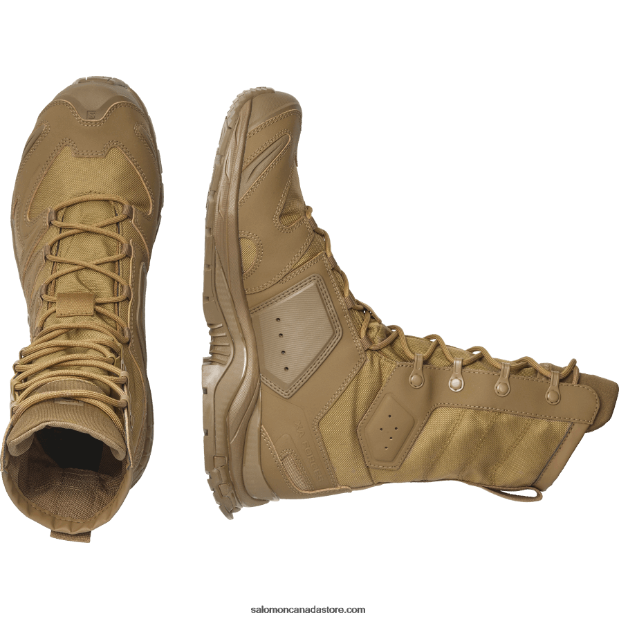 Women\'s Forces Shoes - Xa Forces Jungle Salomon Coyote Brown X6B4FZ814