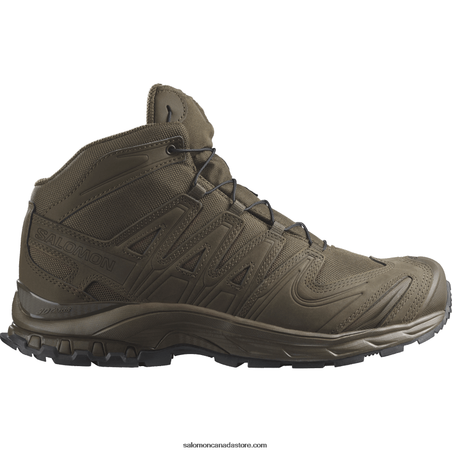 Women's Forces Shoes - Xa Forces Mid En Salomon Earth Brown X6B4FZ826