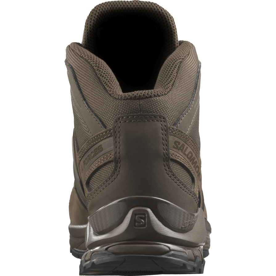 Women\'s Forces Shoes - Xa Forces Mid En Salomon Earth Brown X6B4FZ826