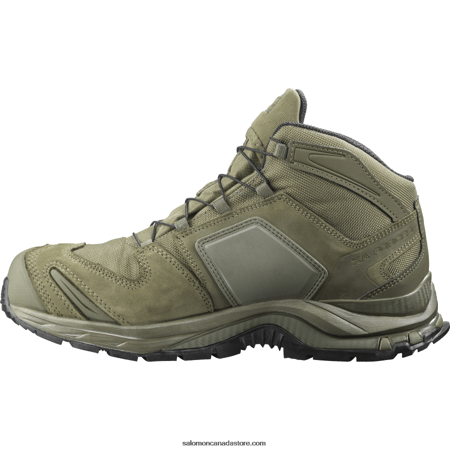 Women\'s Forces Shoes - Xa Forces Mid En Salomon Ranger Green X6B4FZ828