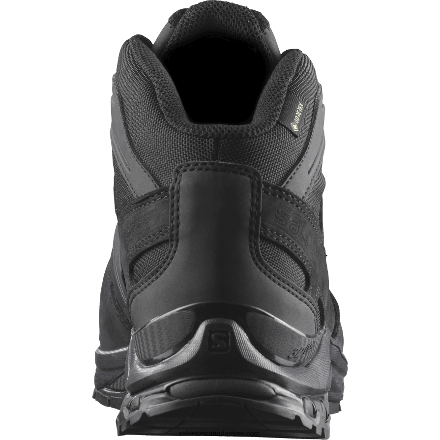 Women\'s Forces Shoes - Xa Forces Mid Gore-Tex En Salomon Black X6B4FZ819