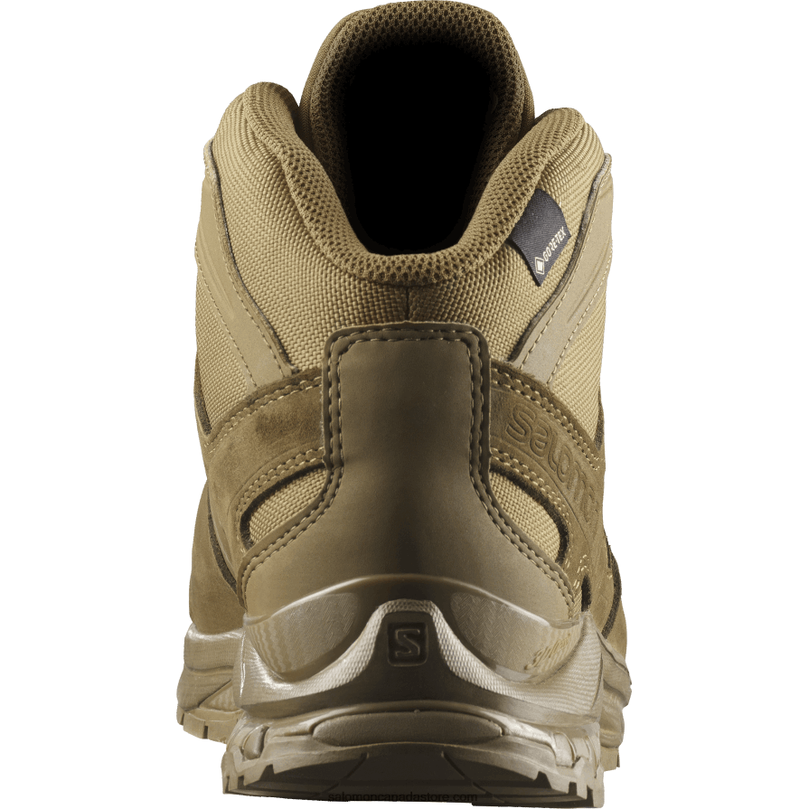 Women\'s Forces Shoes - Xa Forces Mid Gore-Tex Salomon Coyote Brown X6B4FZ811