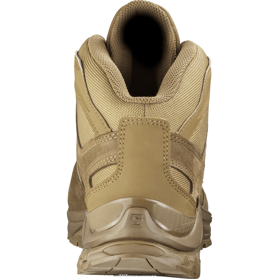 Women\'s Forces Shoes - Xa Forces Mid Salomon Coyote Brown X6B4FZ816