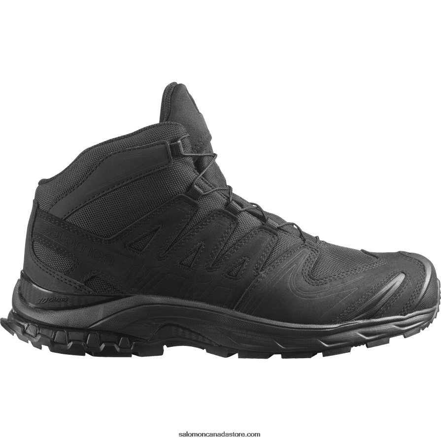 Women's Forces Shoes - Xa Forces Mid Wide En Salomon Black X6B4FZ817