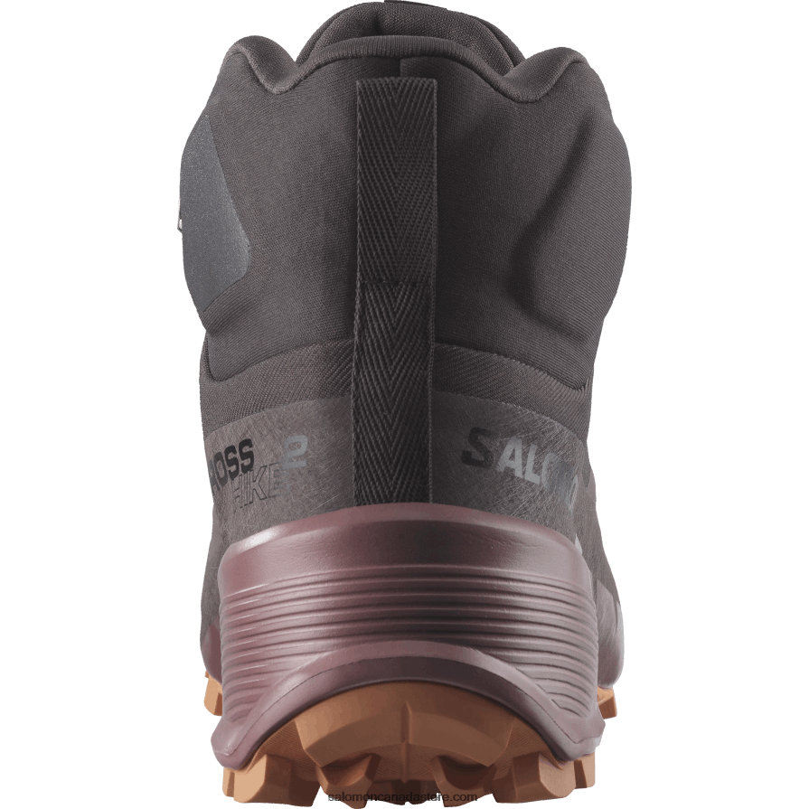 Women\'s Hiking Boots - Cross Hike 2 Mid Gore-Tex Salomon Shale/Wild Ginger/Coral Gold X6B4FZ737