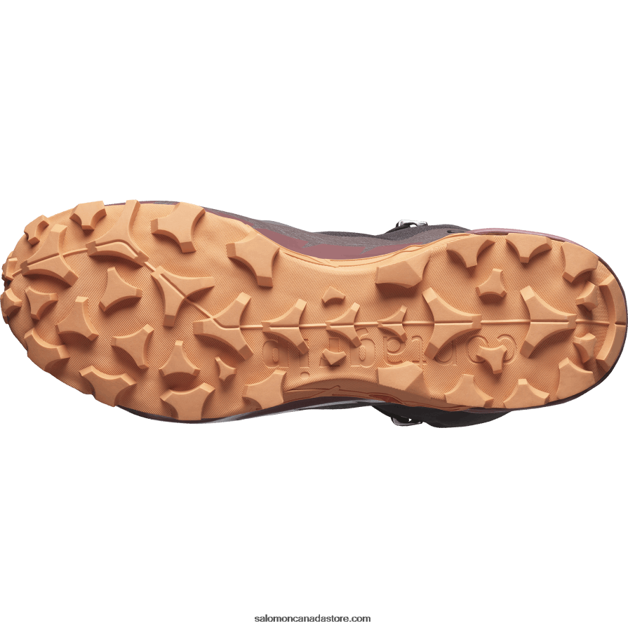 Women\'s Hiking Boots - Cross Hike 2 Mid Gore-Tex Salomon Shale/Wild Ginger/Coral Gold X6B4FZ737