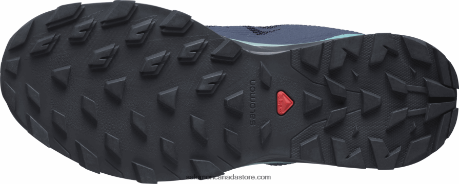 Women\'s Hiking Shoes - Outline Gore-Tex Salomon Trellis/Navy Blazer/Guacamole X6B4FZ1147