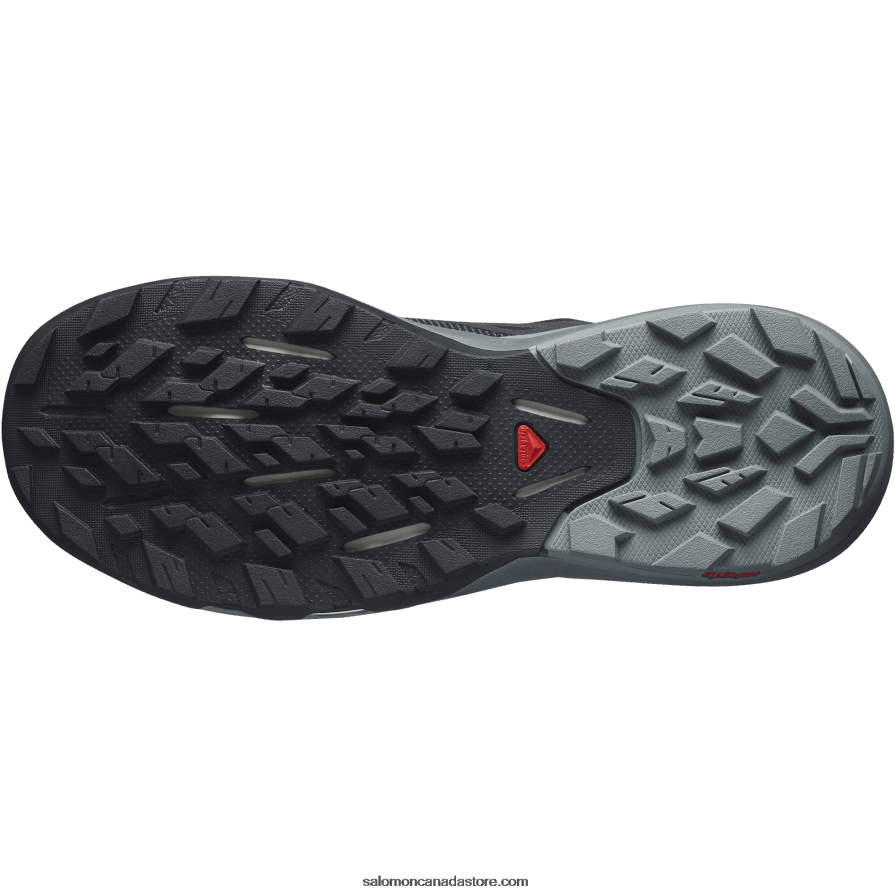 Women\'s Hiking Shoes - Outpulse Gore-Tex Salomon Black/Stormy Weather/Vanilla Ice X6B4FZ1123