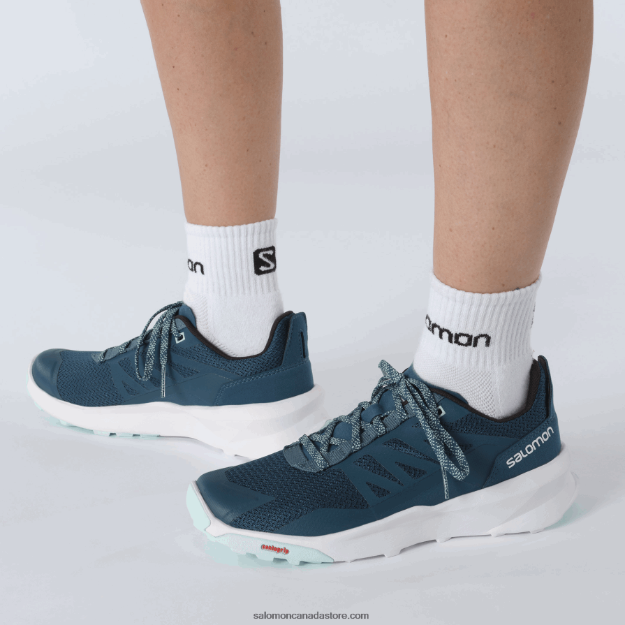 Women\'s Hiking Shoes - Patrol Salomon Legion Blue/White/Yucca X6B4FZ1125