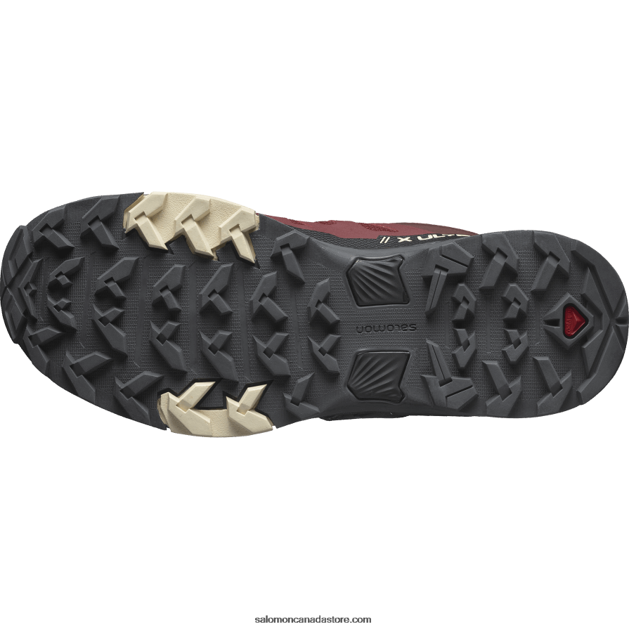 Women\'s Hiking Shoes - X Ultra 4 Gore-Tex Salomon Madder Brown/Black/Bleached Sand X6B4FZ1140