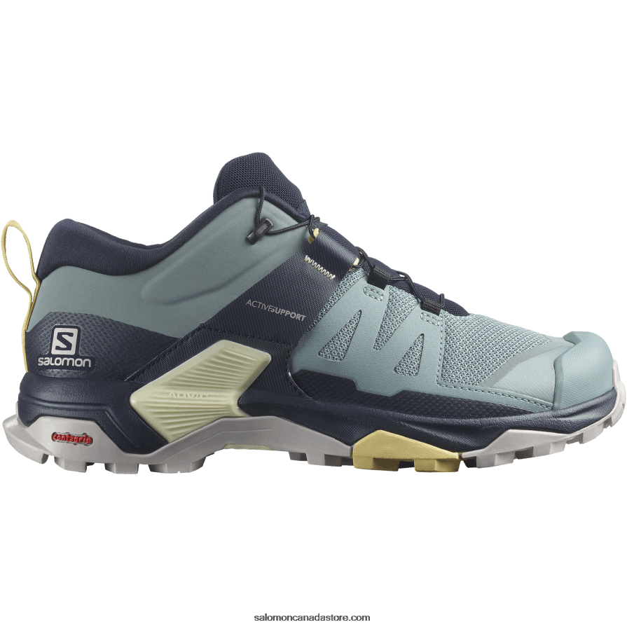 Women's Hiking Shoes - X Ultra 4 Salomon Trooper/Night Sky/Sun Dress X6B4FZ1118