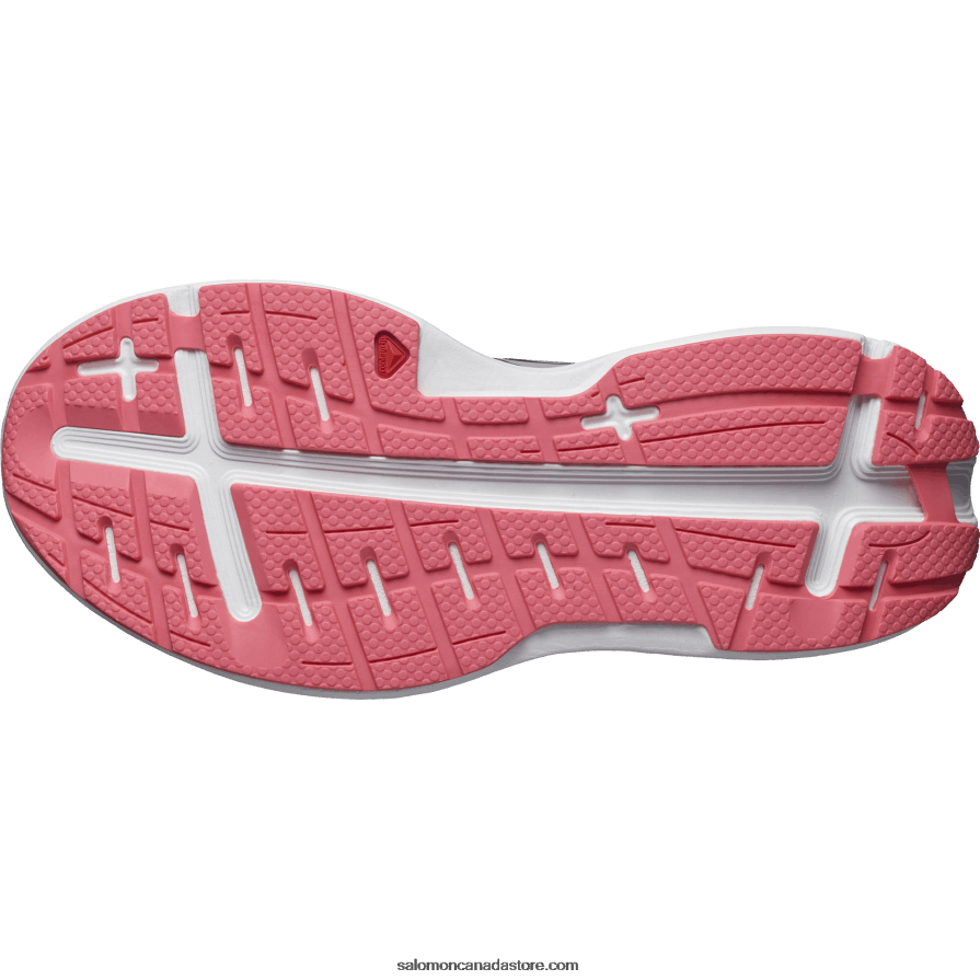 Women\'s Running Shoes - Aero Glide Salomon Black/Alloy/Tea Rose X6B4FZ1148