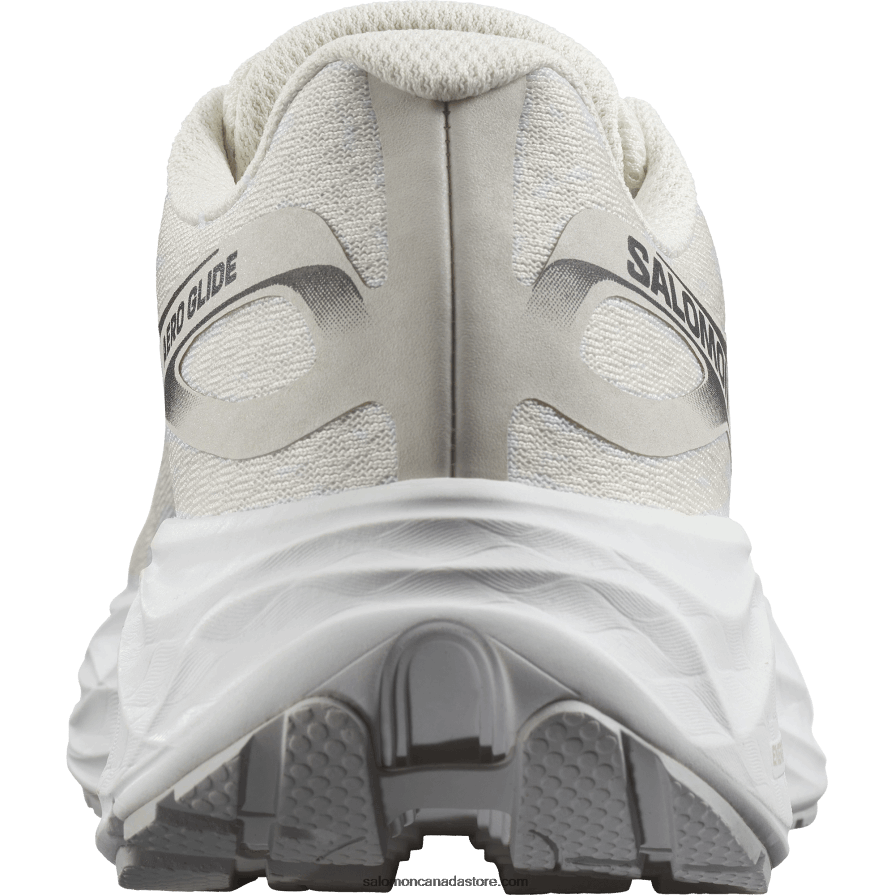 Women\'s Running Shoes - Aero Glide Salomon Vanilla Ice/White/Lunar Rock X6B4FZ1149