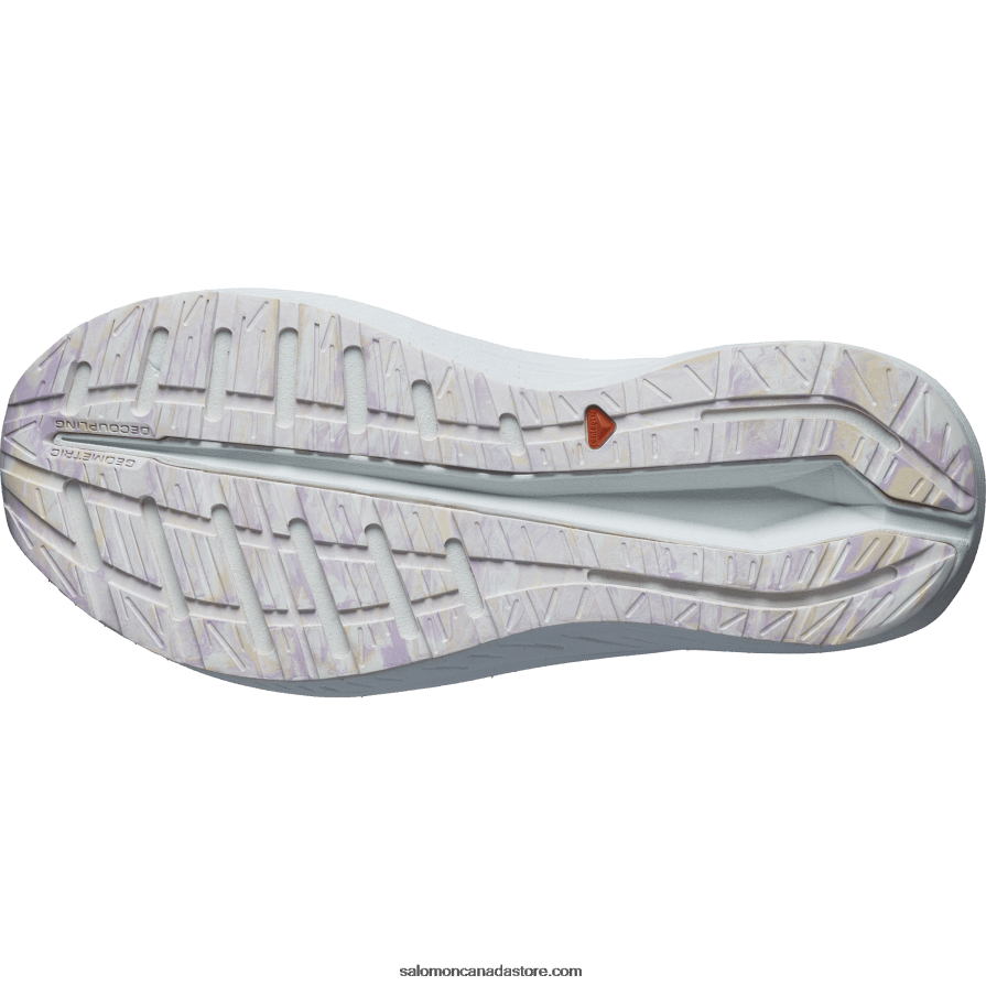 Women\'s Running Shoes - Aero Volt Salomon Tender Peach/Pearl Blue/White X6B4FZ754