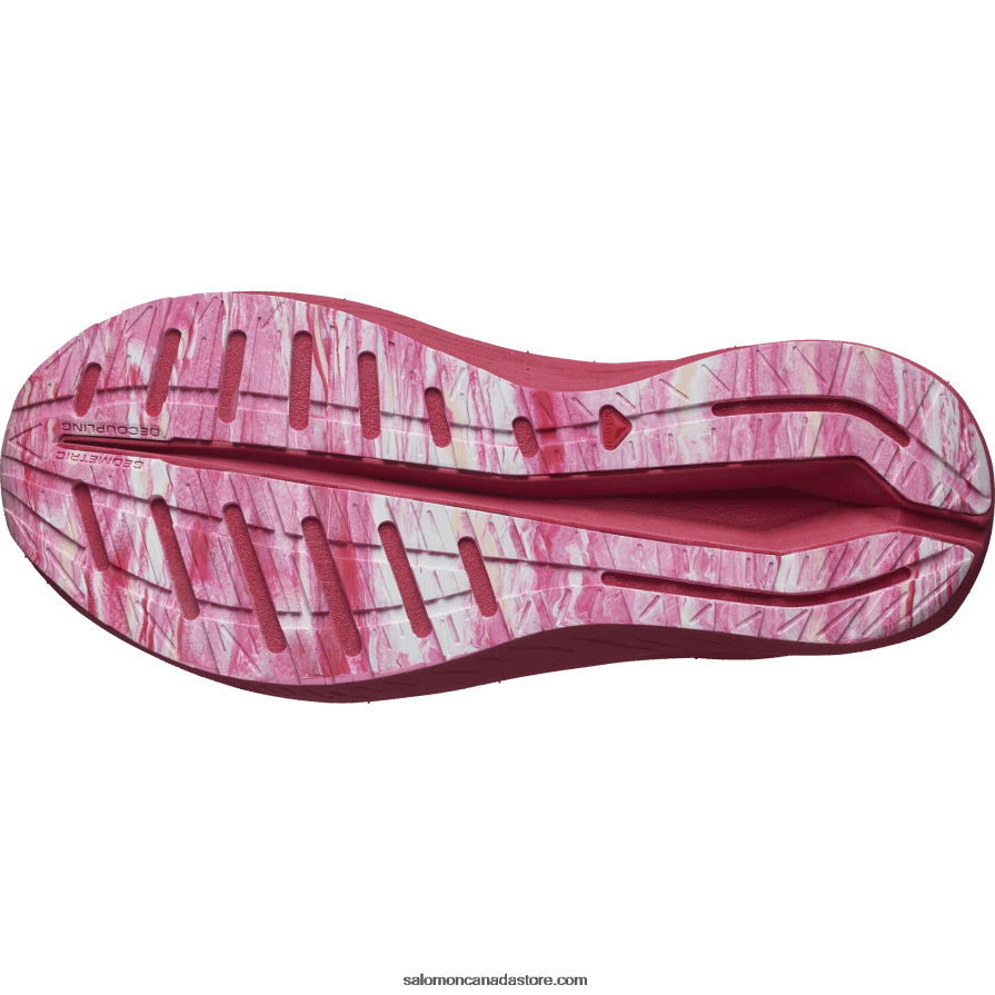 Women\'s Running Shoes - Aero Volt Salomon Tender Peach/Virtual Pink/White X6B4FZ753