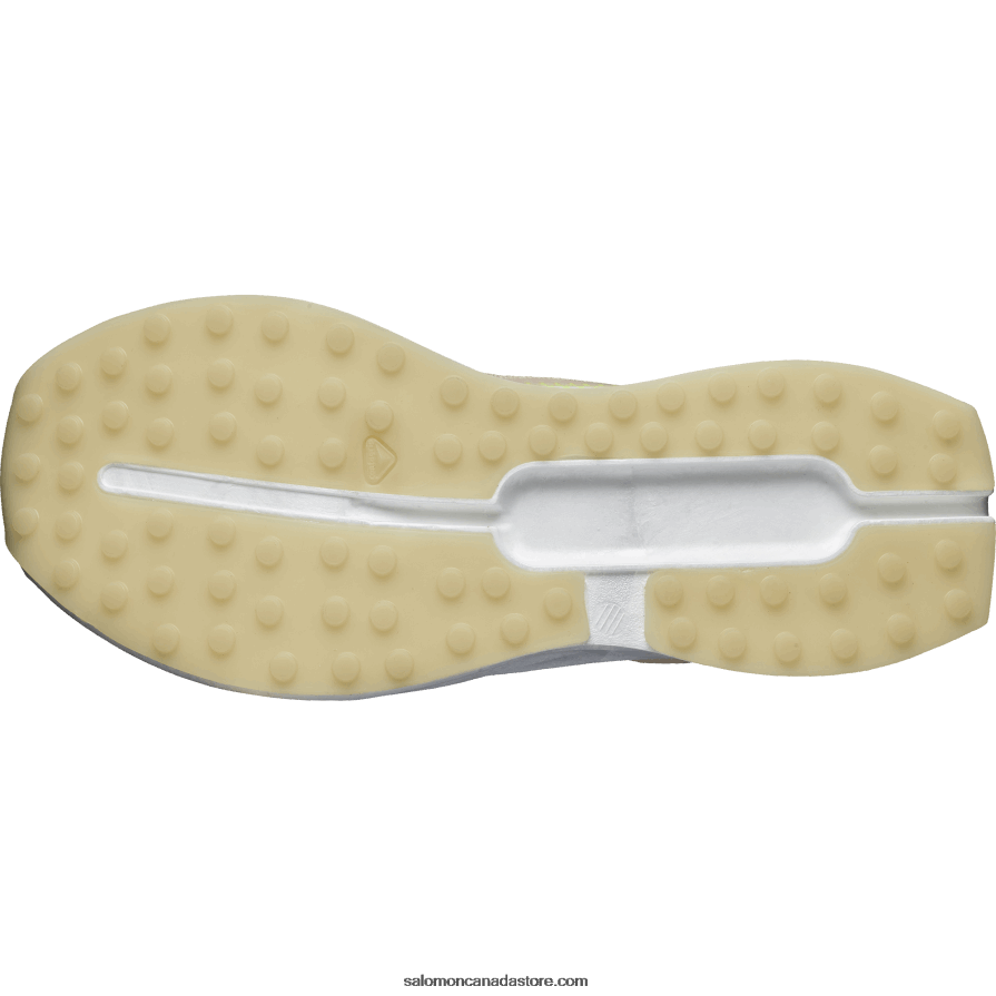 Women\'s Running Shoes - Index 02 Salomon White/Hazelnut/Safety Yellow X6B4FZ745