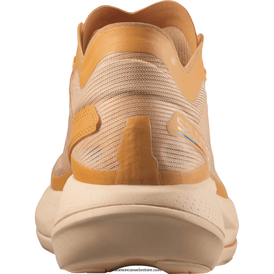 Women\'s Running Shoes - Phantasm Salomon Blazing Orange/Almond Cream/Leek Green X6B4FZ742