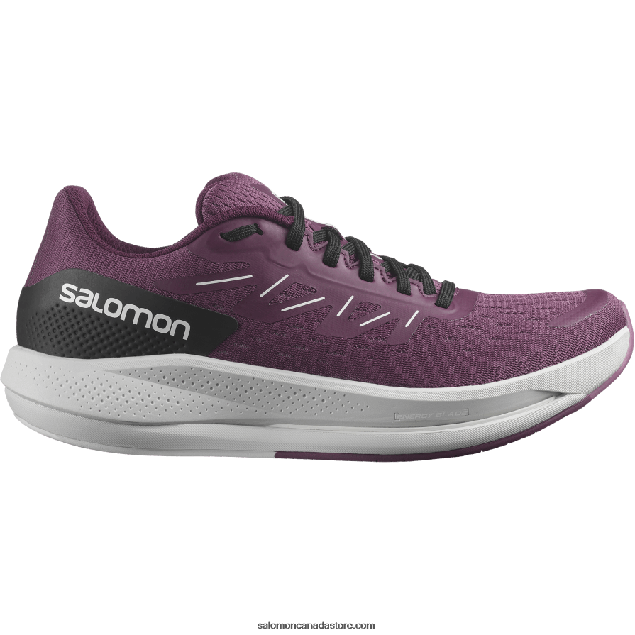 Women's Running Shoes - Spectur Salomon Tulipwood/Lunar Rock/Grape Wine X6B4FZ748