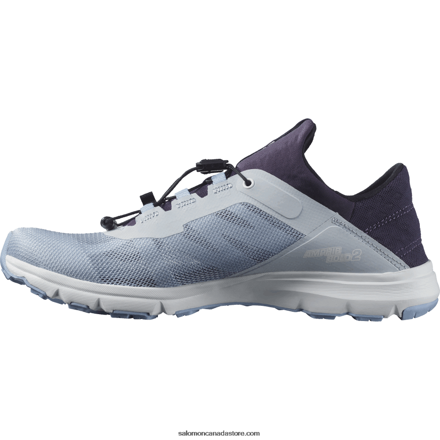 Women\'s Sandals - Amphib Bold 2 Salomon Arctic Ice/Nightshade/Serenity X6B4FZ790