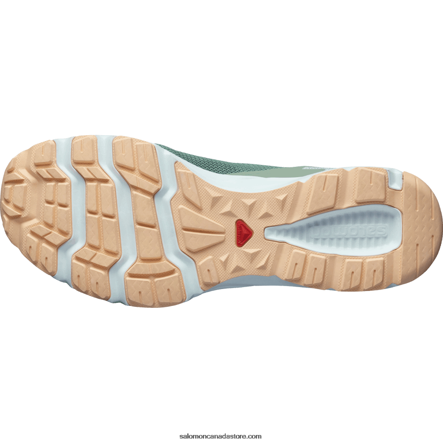 Women\'s Sandals - Amphib Bold 2 Salomon Green Milieu/Balsam Green/Almond Cream X6B4FZ791