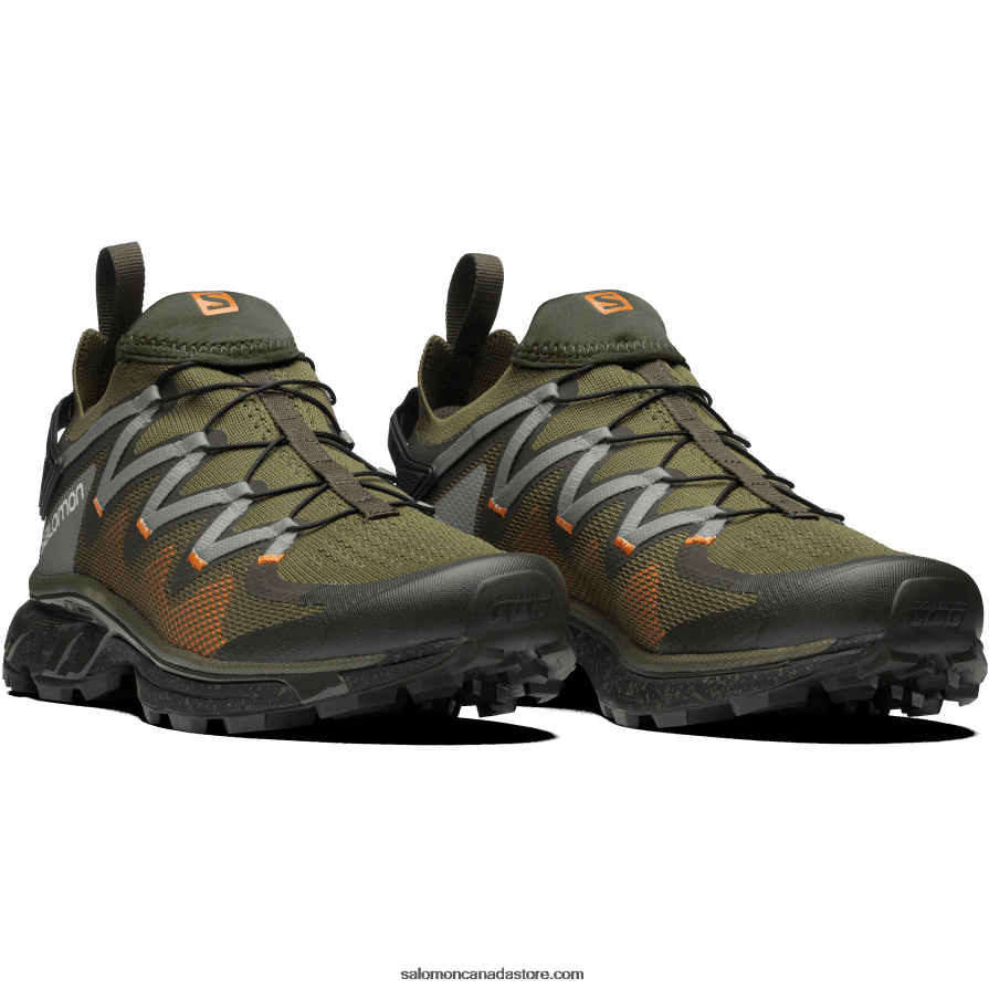 Women\'s Sportstyle Shoes - Xt-Rush Salomon Olive Night/Peat/Vibrant Orange X6B4FZ776