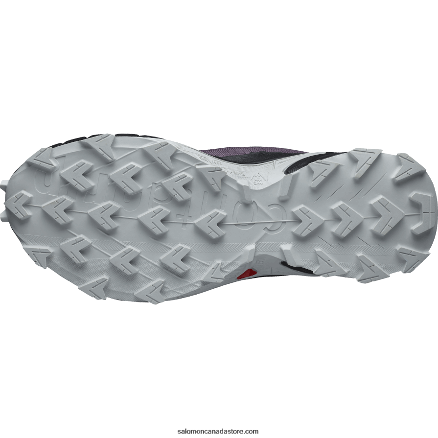 Women\'s Running Shoes - Alphacross 4 Salomon Moonscape/Black/Lunar Rock X6B4FZ1541