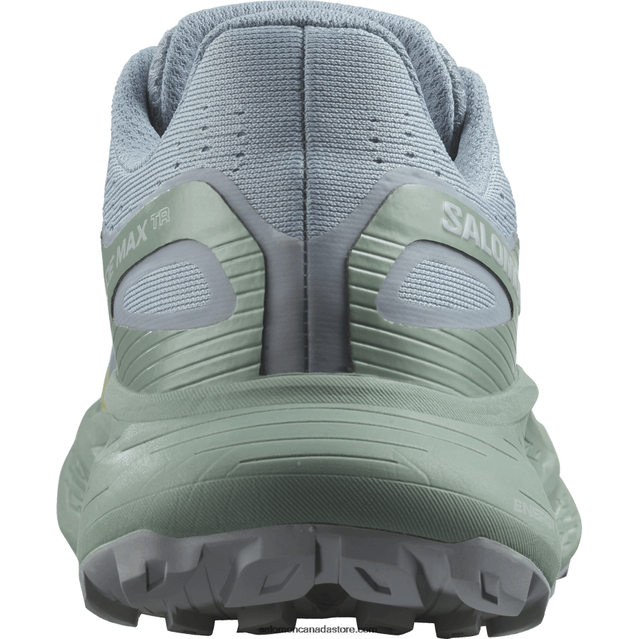 Women\'s Trail Running Shoes - Glide Max Tr Salomon Stone Blue/Granite Green/Pearl Blue X6B4FZ1501