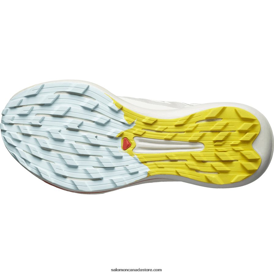 Women\'s Trail Running Shoes - Pulsar Trail Pro 2 Salomon Rainy Day/Hot Sauce/Freesia X6B4FZ1494