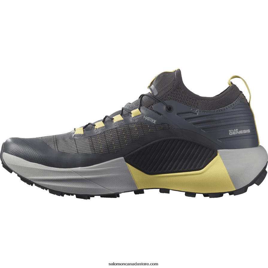 Women\'s Trail Running Shoes - S/Lab Genesis Salomon Quiet Shade/Ebony/Sun Dress X6B4FZ1529