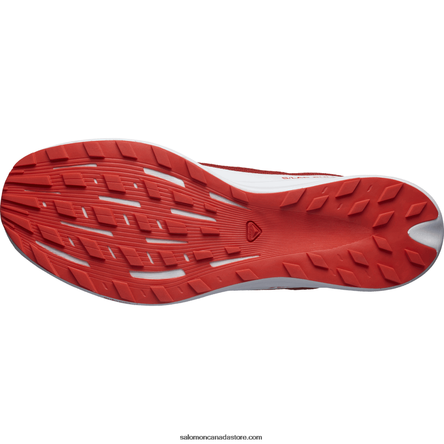 Women\'s Trail Running Shoes - S/Lab Pulsar 2 Salomon Fiery Red/White X6B4FZ1519