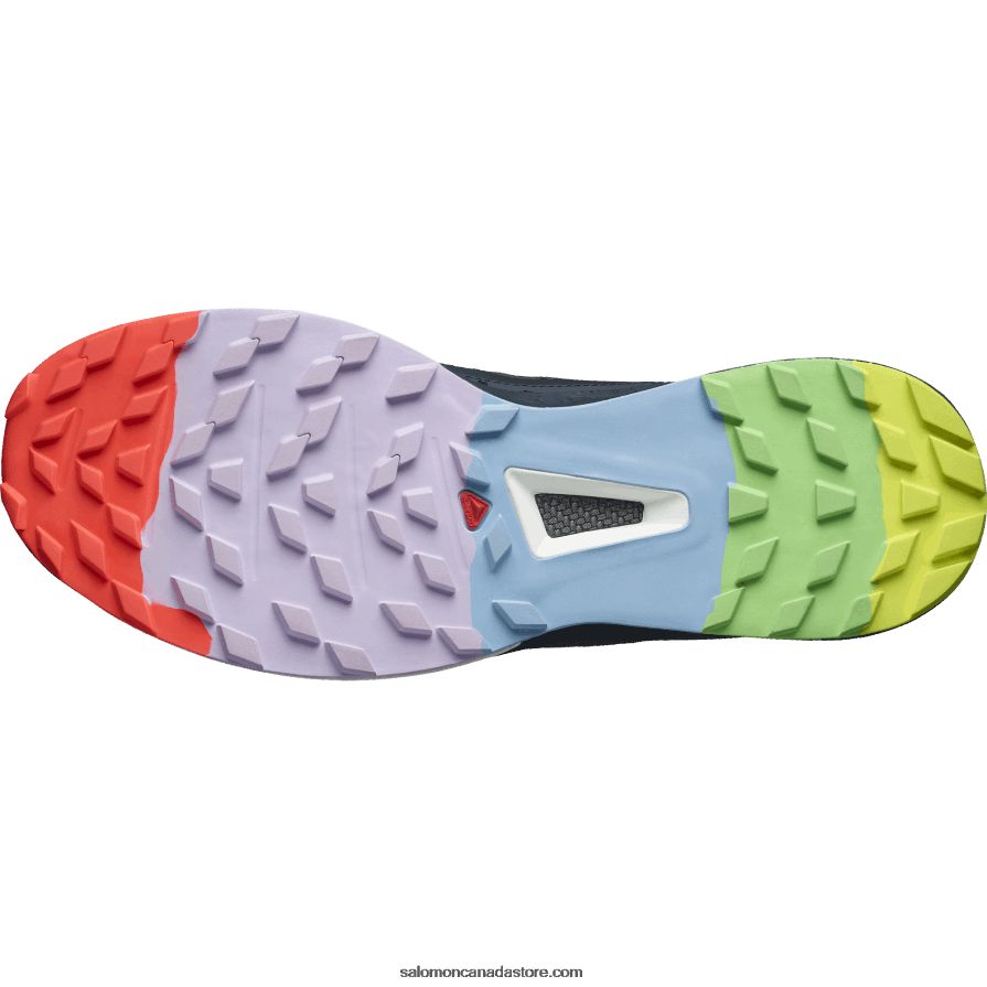 Women\'s Trail Running Shoes - S/Lab Ultra 3 Limited Edition Salomon India Ink/Fiery Coral/Black X6B4FZ1524