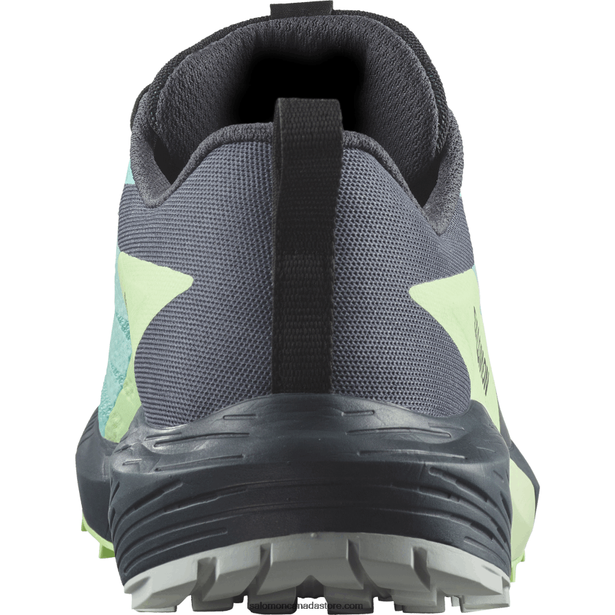 Women\'s Trail Running Shoes - Sense Ride 5 Gore-Tex Salomon Blue Radiance/Green Ash/India Ink X6B4FZ1528