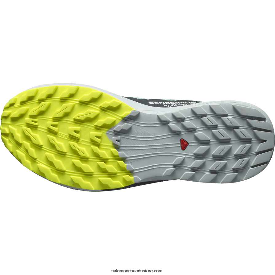 Women\'s Trail Running Shoes - Sense Ride 5 Martina Ltd Salomon Biscay Green/Phantom/Pink Glo X6B4FZ1502