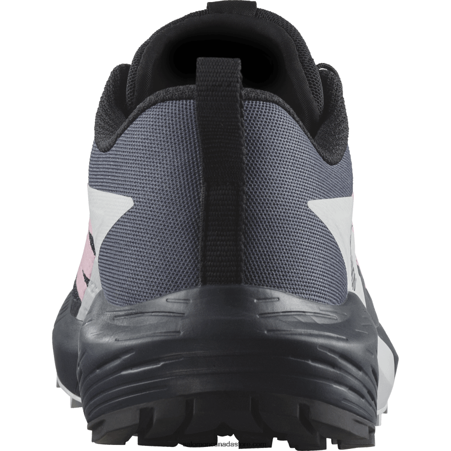 Women\'s Trail Running Shoes - Sense Ride 5 Salomon India Ink/Lilac Sachet/Arctic Ice X6B4FZ1495