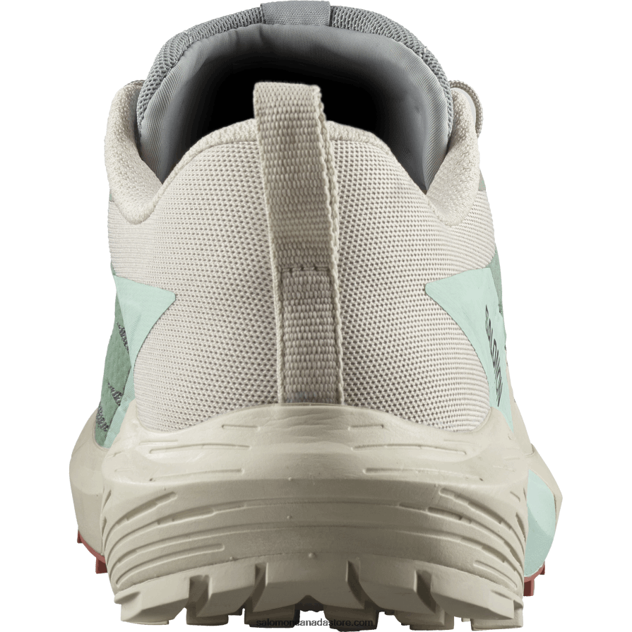 Women\'s Trail Running Shoes - Sense Ride 5 Salomon Lily Pad/Rainy Day/Bleached Aqua X6B4FZ1496