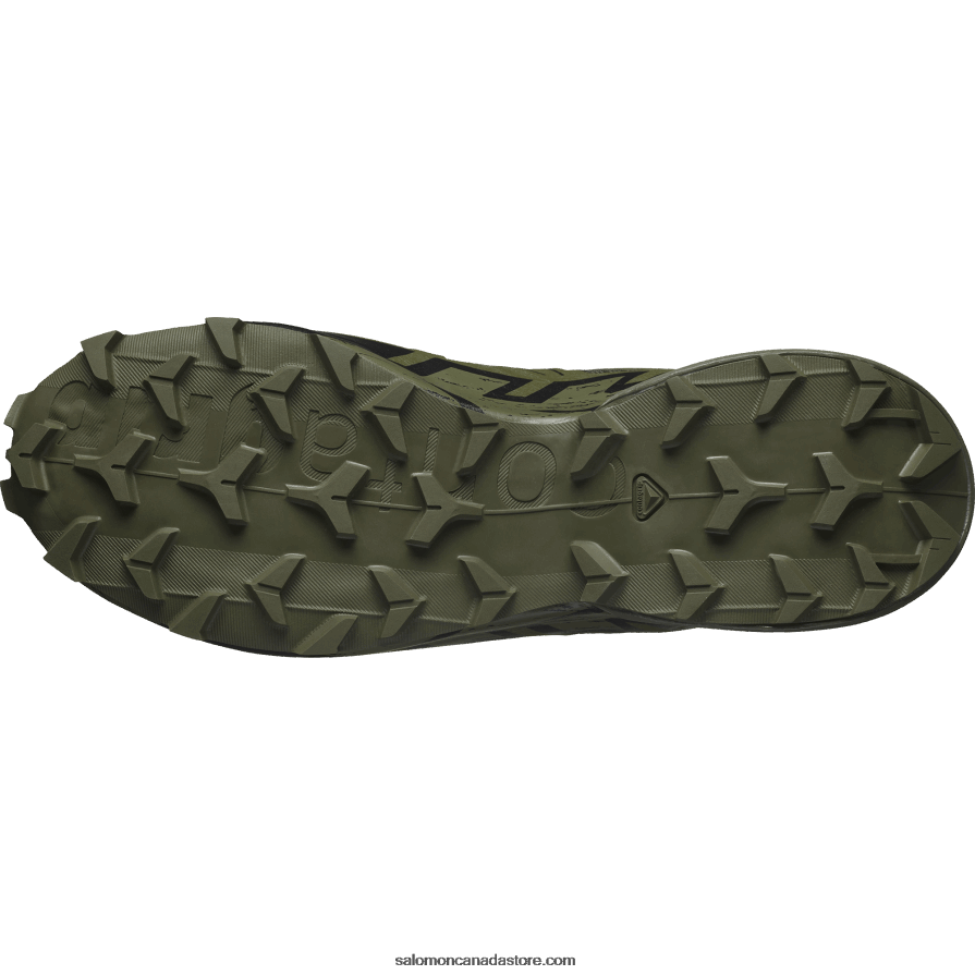 Women\'s Trail Running Shoes - Speedcross 6 Forces Salomon Ranger Green/Black X6B4FZ803