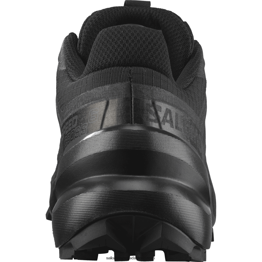 Women\'s Trail Running Shoes - Speedcross 6 Salomon Black/Phantom X6B4FZ1507