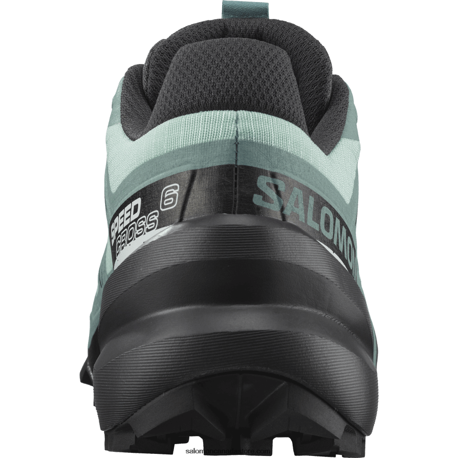 Women\'s Trail Running Shoes - Speedcross 6 Salomon Yucca/Ebony/White X6B4FZ1505