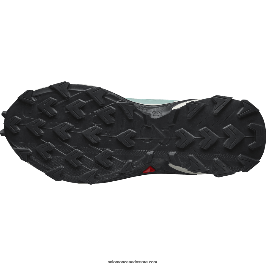 Women\'s Trail Running Shoes - Supercross 4 Salomon Aquifer/Lunar Rock/Ebony X6B4FZ1543