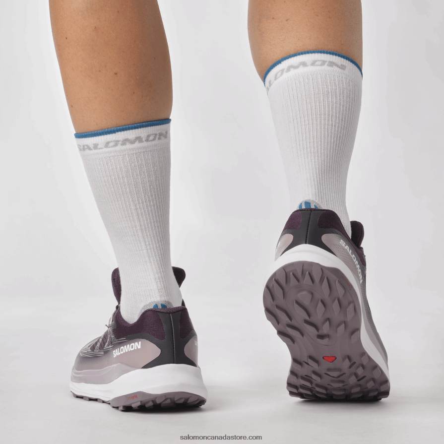 Women\'s Trail Running Shoes - Ultra Glide 2 Gore-Tex Salomon Nightshade/White/Moonscape X6B4FZ1520